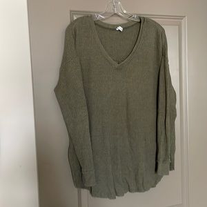 Z Supply waffle knit pullover